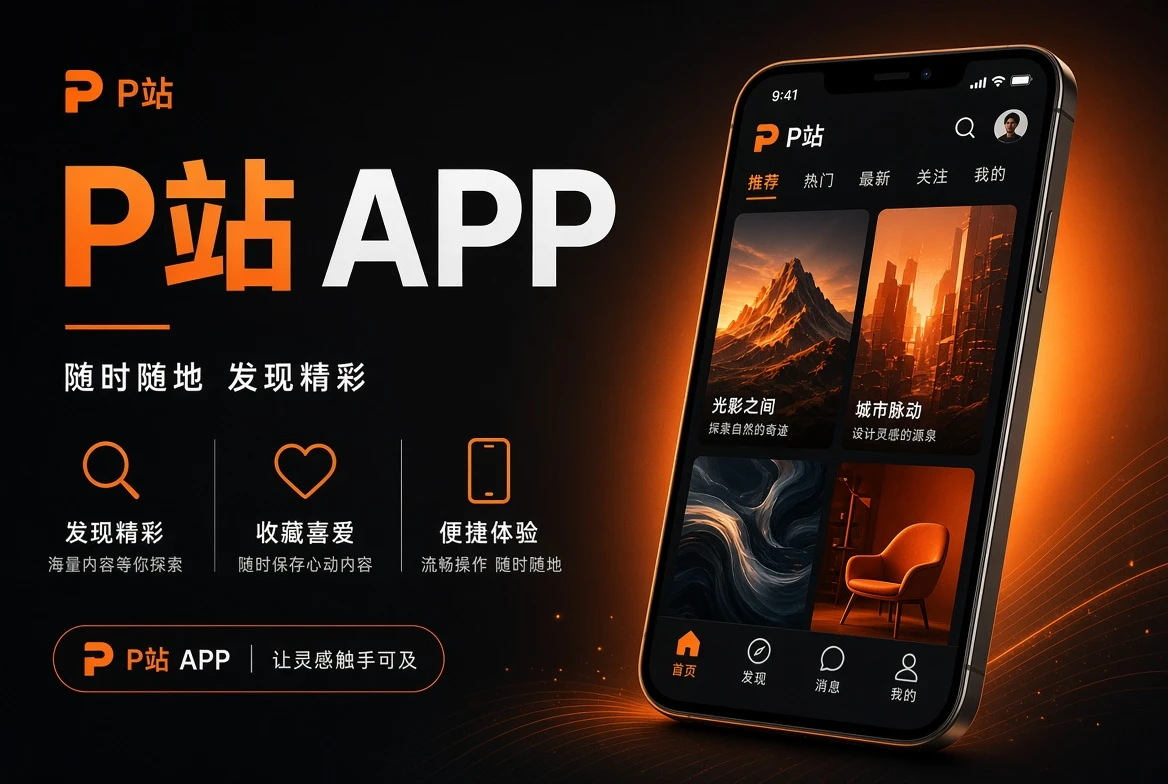 P站APP移动服务视觉
